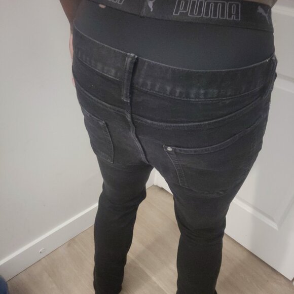 Black H&M Noir Jeans – Men’s Size 34/32 – Like New - Picture 4 of 10